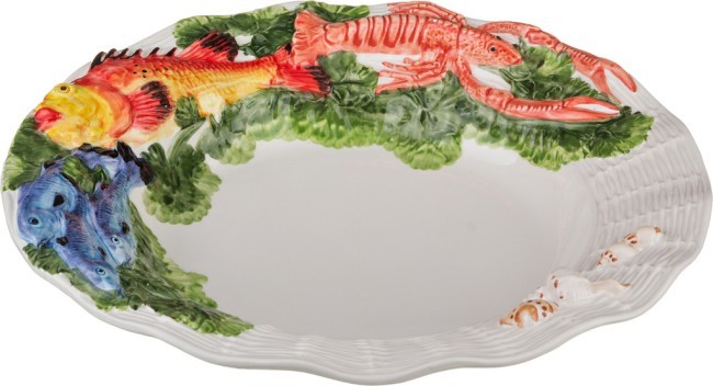 Блюдо "рыбы" диаметр=39 см.высота=7 см. Annaluma (628-125) Блюдо "рыбы" диаметр=39 см.высота=7 см. Annaluma (628-125)