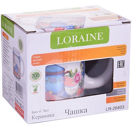 Кружка 300мл Натюрморт подар/упак LR (26403) Кружка 300мл Натюрморт подар/упак LR (26403)