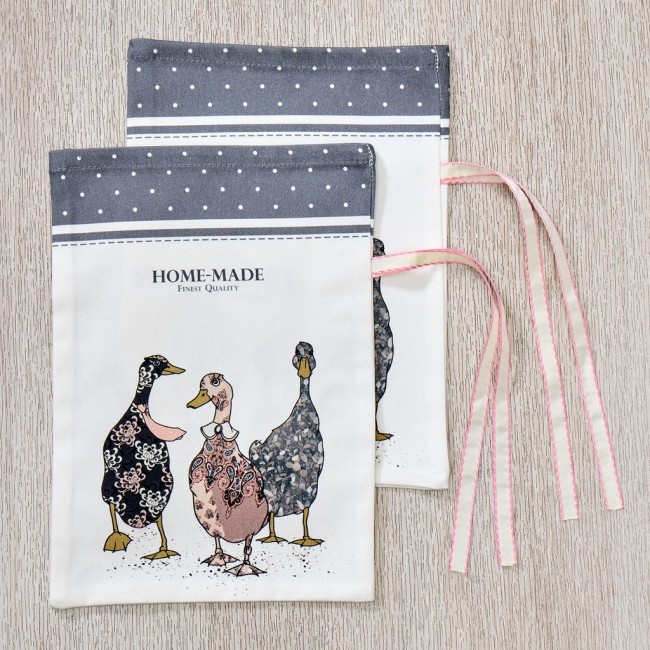 Набор мешочков из 2-х шт "family farm" 20х29см,100% хлопок,графит,твил,пропитка Lefard (850-747-91) Набор мешочков из 2-х шт "family farm" 20х29см,100% хлопок,графит,твил,пропитка Lefard (850-747-91)