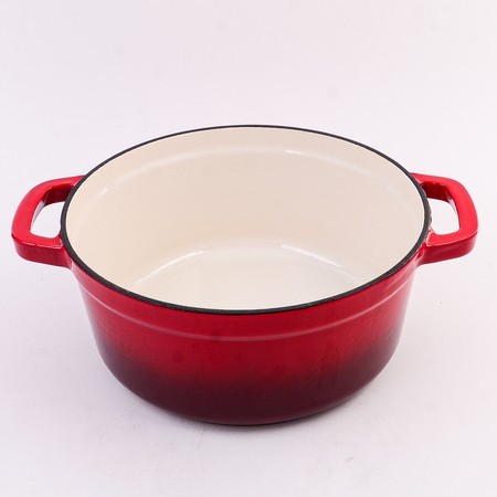 Кастрюля чугун 3,6 л эмаль/покрытие красная Mayer&Boch (40630)