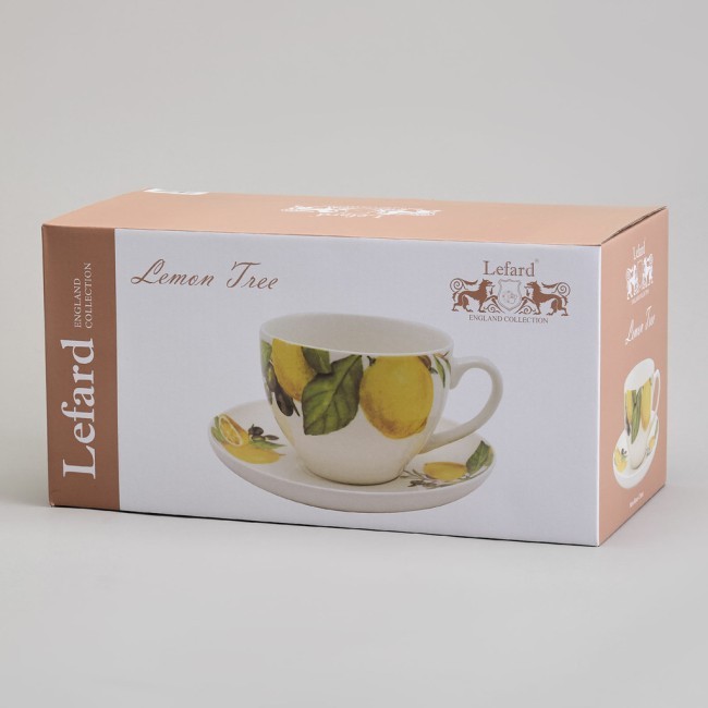 Чайный набор lefard "лемон три" на 6 пер. 12 пр. 250 мл Lefard (358-2222)