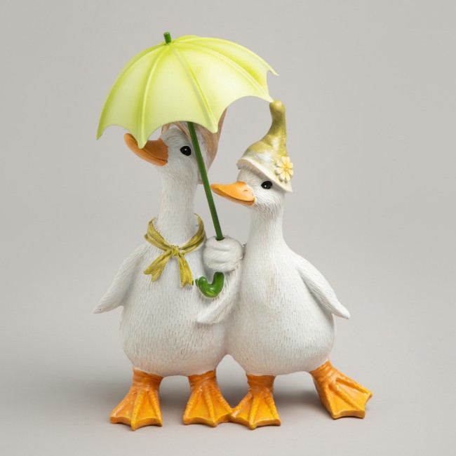 Статуэтка "уточки под зонтиком" 15х10х21,5 см Lefard (121-161)