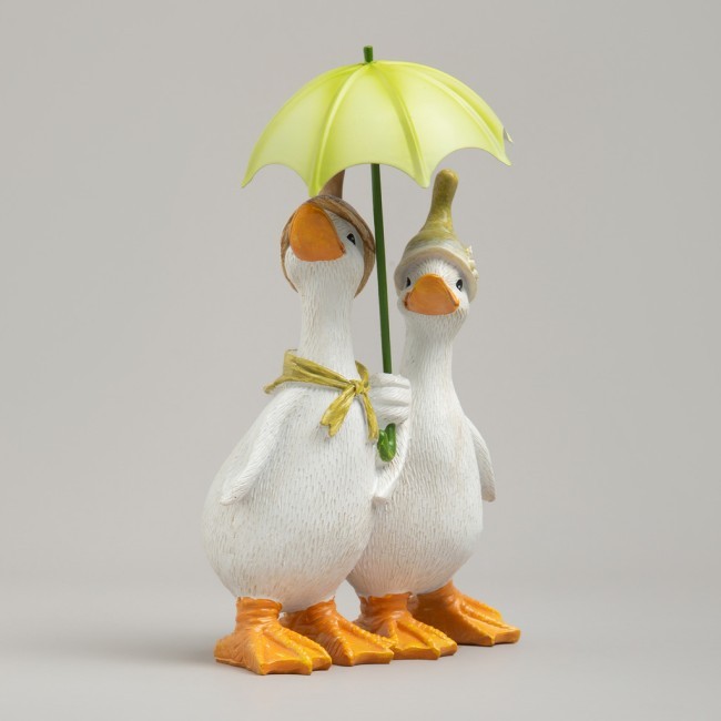 Статуэтка "уточки под зонтиком" 15х10х21,5 см Lefard (121-161)