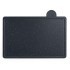 Набор agness из 10пр: 5 ножей, 4 доски и подставка, цвет: черно-серый Agness (671-215)