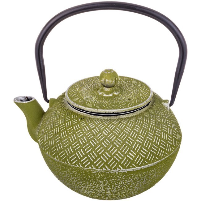 Заварочный чайник чугунный с эмалированным покрытием внутри 1300 мл Lefard (734-066)