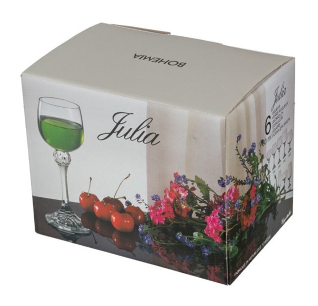 Набор рюмок из 6 шт. "джулия" 60 мл. высота=13,5 см. Bohemia Crystal (674-445) Набор рюмок из 6 шт. "джулия" 60 мл. высота=13,5 см. Bohemia Crystal (674-445)