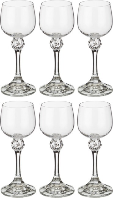 Набор рюмок из 6 шт. "джулия" 60 мл. высота=13,5 см. Bohemia Crystal (674-445) Набор рюмок из 6 шт. "джулия" 60 мл. высота=13,5 см. Bohemia Crystal (674-445)
