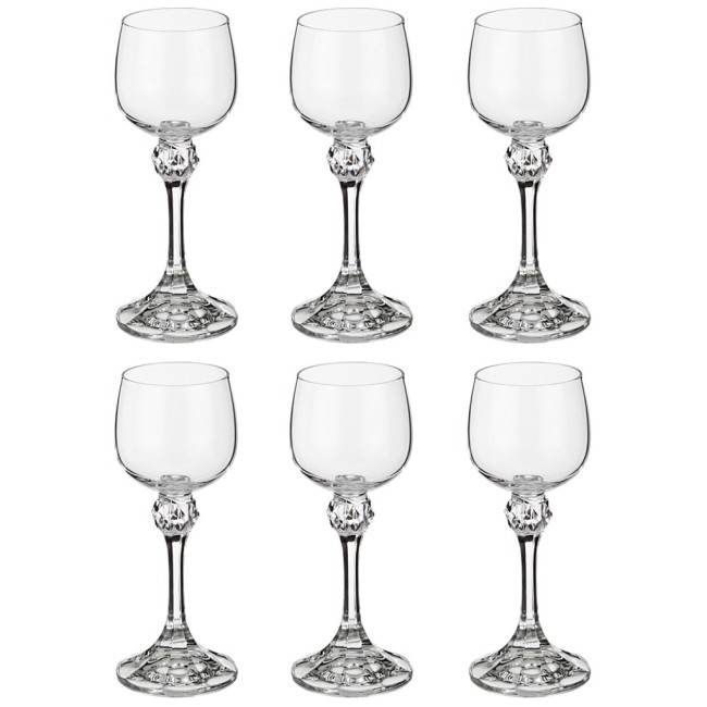 Набор рюмок из 6 шт. "джулия" 60 мл. высота=13,5 см. Bohemia Crystal (674-445) Набор рюмок из 6 шт. "джулия" 60 мл. высота=13,5 см. Bohemia Crystal (674-445)