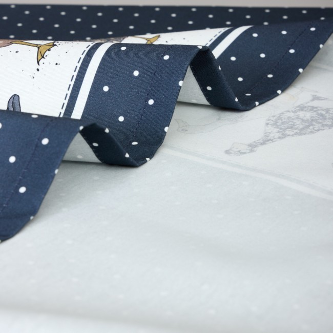 Скатерть "family farm" 140х180см ,синий, 100% хлопок,твил с пропиткой Lefard (850-742-2) Скатерть "family farm" 140х180см ,синий, 100% хлопок,твил с пропиткой Lefard (850-742-2)