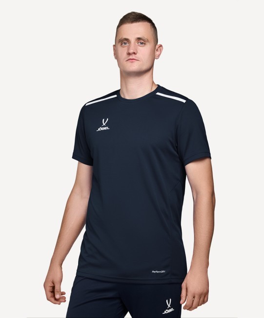 Футболка тренировочная JOGEL DIVISION Training Tee, темно-синий (2105774)