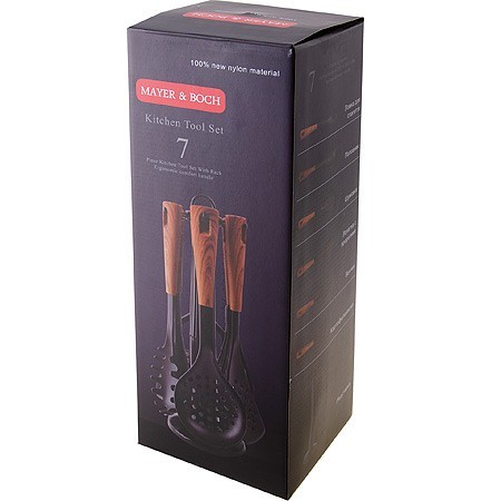 Кухонный набор на подставка 7 пр нейлон/термопластик Mayer&Boch (29522)