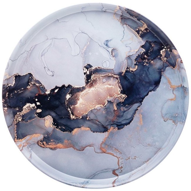 Поднос сервировочный agness серия "fantasy" 33*2,1 см Agness (898-030)