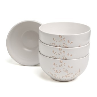 Набор салатников bronco "grasses" 4 шт. диаметр=14 см Bronco (191-340-1)