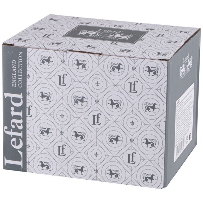 Банка для сыпучих продуктов 15*9,5*11 см, 470 мл Lefard (155-762)