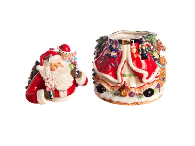 Банка lefard "дед мороз" 30 см Lefard (59-437) Банка lefard "дед мороз" 30 см Lefard (59-437)