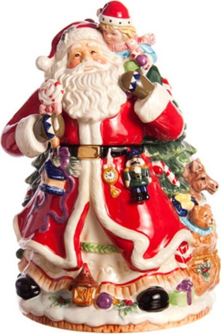 Банка lefard "дед мороз" 30 см Lefard (59-437) Банка lefard "дед мороз" 30 см Lefard (59-437)