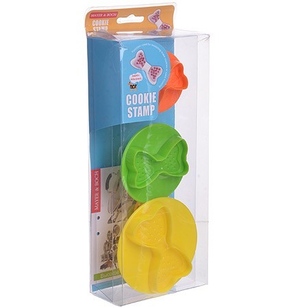 Формочки с поршнем 3пр"Бантик"МВ (х24) " (24012) Формочки с поршнем 3пр"Бантик"МВ (х24) " (24012)