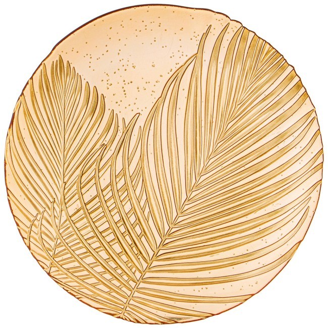 Блюдо "bohemia" amber 33см мал.уп.=6шт. Bronco (336-109)