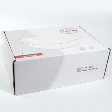 Блюдо сервировочное для подачи керамика 32,5х22х12 LR (90021-326)