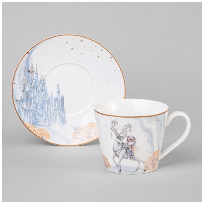 Чайная пара lefard "снежная королева" 300 мл Lefard (590-623)