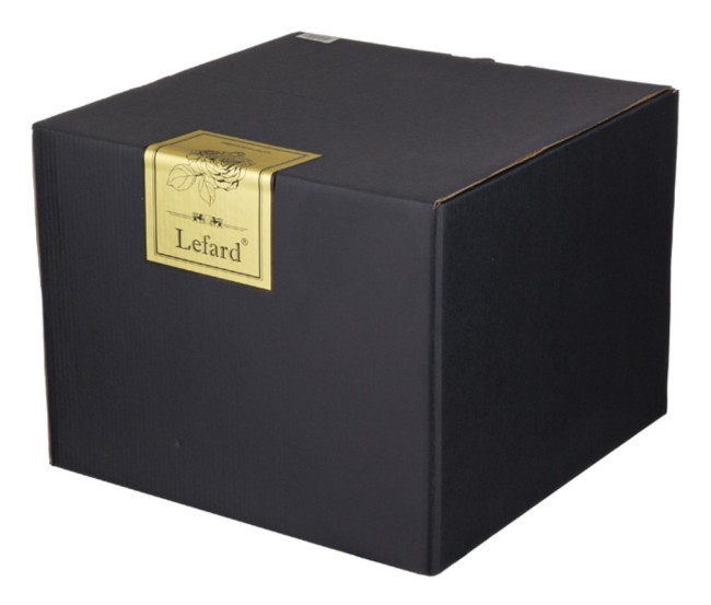 Фруктовница на ножке "lefard gold glass" диаметр=30 см. высота=23 см. Lefard (195-107)