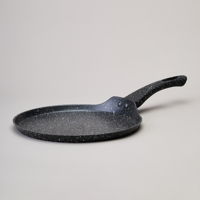 Сковорода блинная agness с антипригарным покрытием "black marble", 24х2см, индукционное дно Agness (932-523) Сковорода блинная agness с антипригарным покрытием "black marble", 24х2см, индукционное дно Agness (932-523)