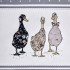 Скатерть "family farm" 160х220см ,100% хлопок, графит , твил, пропитка (850-747-21) 