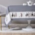 Скатерть "family farm" 160х220см ,100% хлопок, графит , твил, пропитка (850-747-21) 