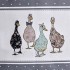 Скатерть "family farm" 160х220см ,100% хлопок, графит , твил, пропитка (850-747-21) 