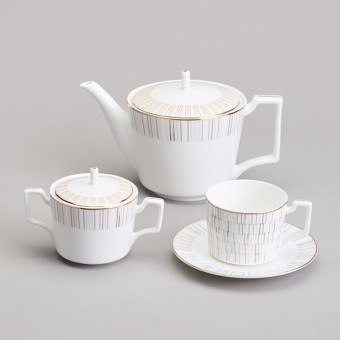 Чайный сервиз lefard "aurora" на 6 пер. 14 пр. Lefard (440-295)