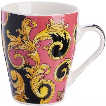 Кружка 340мл Вензеля Pink LR (9-31225-1)