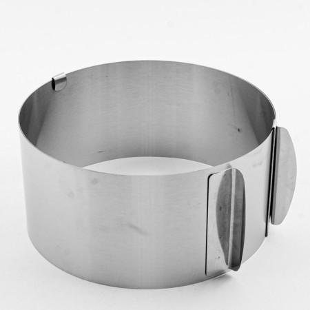 Форма для выпечки металлическая раздвижная (80342-2128) Форма для выпечки металлическая раздвижная (80342-2128)