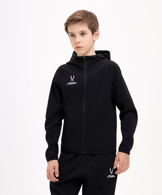 Худи на молнии JOGEL ESSENTIAL Athlete Hooded FZ Jacket, черный (2114045) Худи на молнии JOGEL ESSENTIAL Athlete Hooded FZ Jacket, черный (2114045)