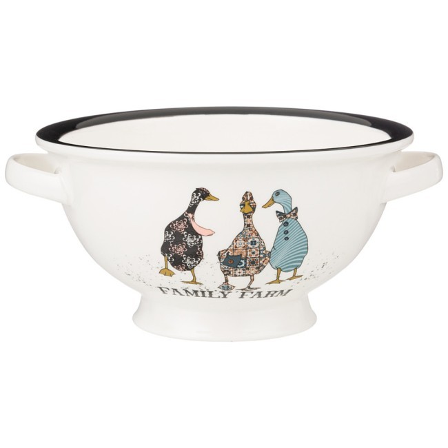 Салатник с ручками lefard "family farm" 1000 мл 21*18*9,5 см Lefard (263-1252)