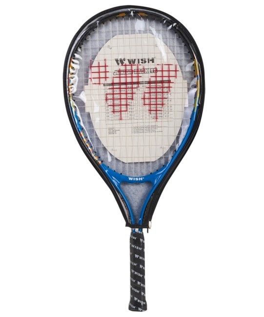 Ракетка для большого тенниса WISH AlumTec JR 2506 23'', синий (2107709) Ракетка для большого тенниса WISH AlumTec JR 2506 23'', синий (2107709)