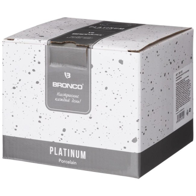Чайный набор bronco "platinum" на 2 пер. 4 пр. 330 мл Bronco (263-1152) Чайный набор bronco "platinum" на 2 пер. 4 пр. 330 мл Bronco (263-1152)