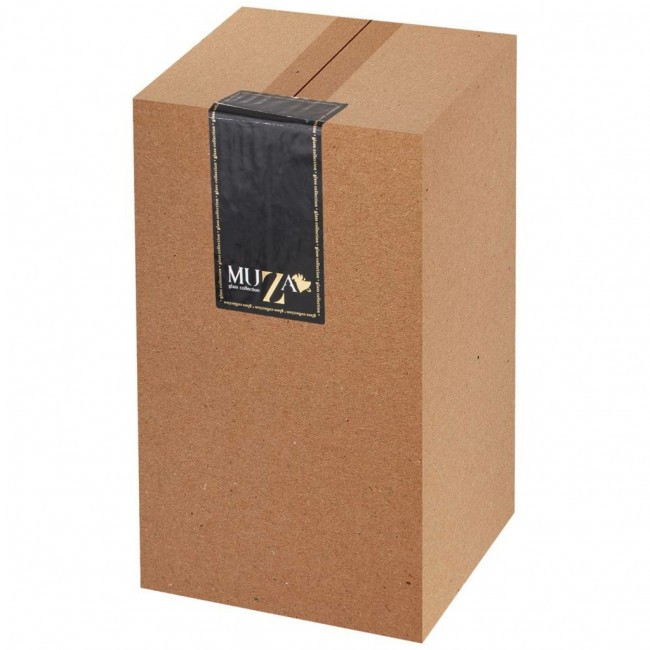 Ваза "victoria smoky" высота 28,5 см Muza (380-805)