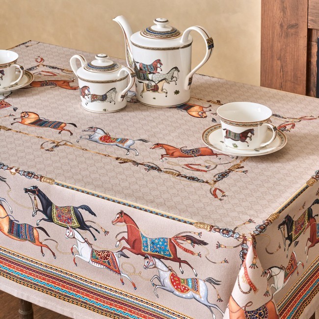 Скатерть "passage" 110х140см ,капучино,100% хлопок с пропиткой,твил Lefard (850-760-20) Скатерть "passage" 110х140см ,капучино,100% хлопок с пропиткой,твил Lefard (850-760-20)