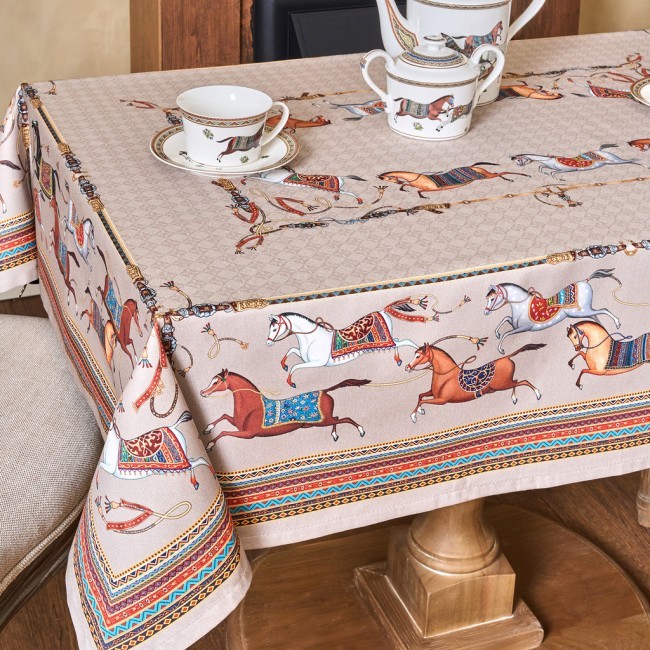 Скатерть "passage" 110х140см ,капучино,100% хлопок с пропиткой,твил Lefard (850-760-20) Скатерть "passage" 110х140см ,капучино,100% хлопок с пропиткой,твил Lefard (850-760-20)