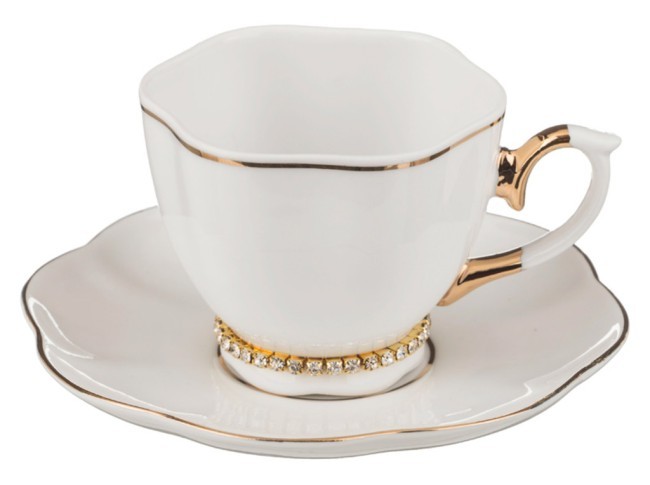 Кофейный сервиз на 6 персон "venezia" 15 пр. 910/400/200/120 мл.под. упак. Lefard (55-2303)