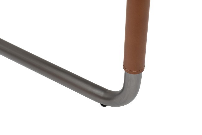 Стул обеденный, экокожа кремовый/терракота 63*54*83см (TT-00013061) Стул обеденный, экокожа кремовый/терракота 63*54*83см (TT-00013061)