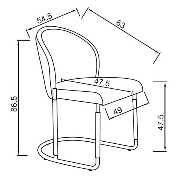 Стул обеденный, экокожа кремовый/терракота 63*54*83см (TT-00013061) Стул обеденный, экокожа кремовый/терракота 63*54*83см (TT-00013061)