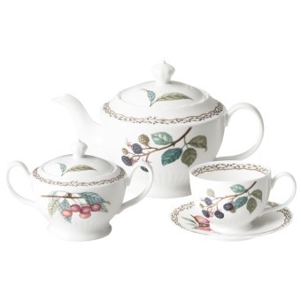 Чайный сервиз lefard "fruit garden" на 6 пер. 14 пр. 800/350/260 мл Lefard (590-641) Чайный сервиз lefard "fruit garden" на 6 пер. 14 пр. 800/350/260 мл Lefard (590-641)