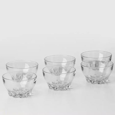 Салатник AZALEA наб/6 шт.емк.270 мл стекло (0733)