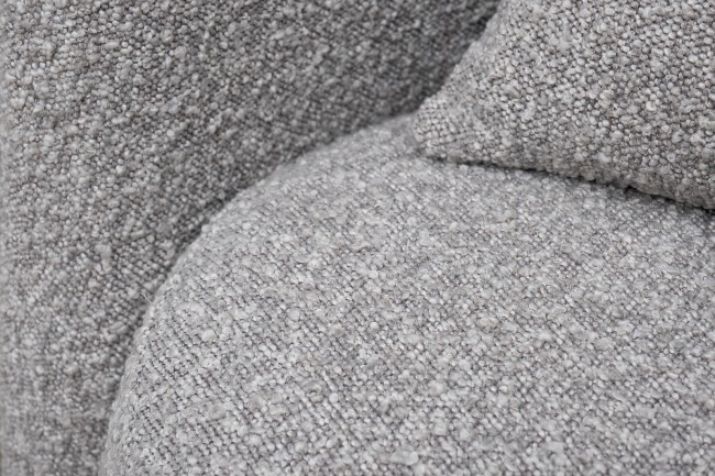 Кресло Verona вращающееся, букле серый Orso-SER/бронза 70*77*80см (TT-00016876)