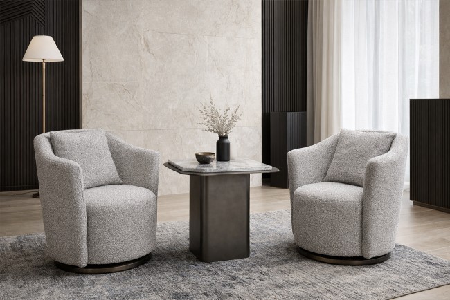 Кресло Верона(Verona) вращающееся, букле серый Orso-SER/бронза 70*77*80см (TT-00016876) Кресло Верона(Verona) вращающееся, букле серый Orso-SER/бронза 70*77*80см (TT-00016876)