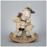 Фигурка "дед мороз на олене" с led-подсветкой 22,7*9,8*28,5 см Lefard (248-175)