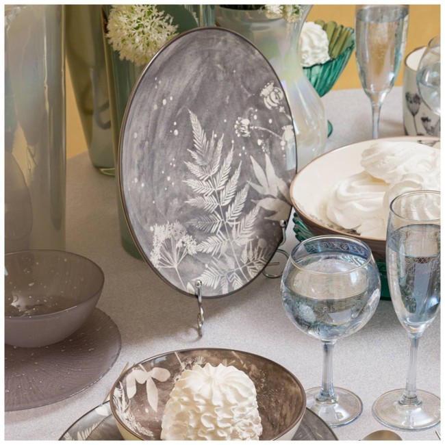 Тарелка обеденная lefard "forest tale" grey 25 см Lefard (409-194)