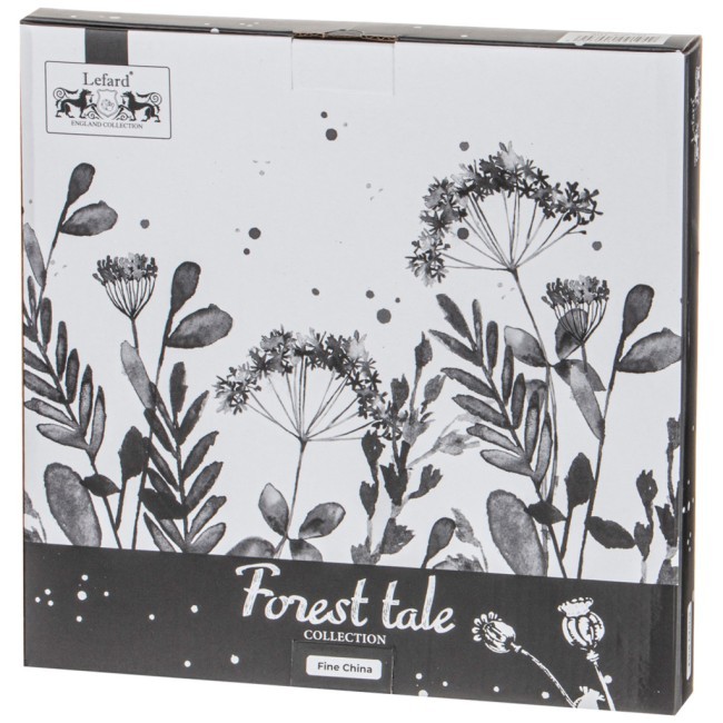 Тарелка обеденная lefard "forest tale" grey 25 см Lefard (409-194)