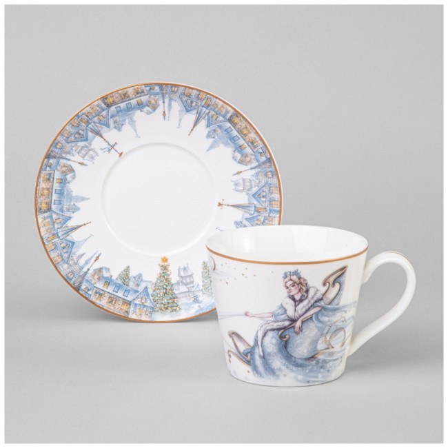 Чайная пара lefard "снежная королева" 300 мл Lefard (590-624)